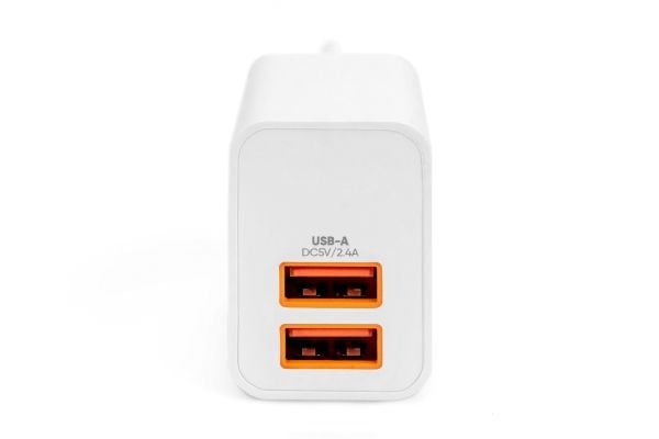 Digitus - Strømadapter - 15.5 watt - 3.1 A - PD 3.0 (2 x USB) - hvit