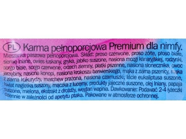Vitapol Premium fôr for nymfer 1 kg