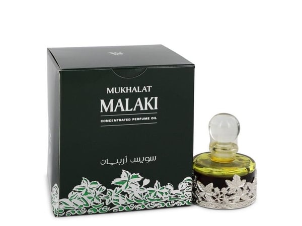 Sveitsisk arabisk parfymeolje Mukhalat Malaki | 30 ml | Unisex | Floral, Woody, Amber