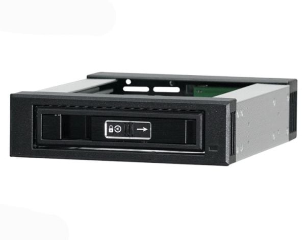 Jou Jye Computer JJ-N-16TM, HDD/SSD-kabinett, 2.5/3.5", SAS, SAS-2, SAS-3, SATA, Serial ATA II, Serial ATA III, Hot-swap, Svart, Grå