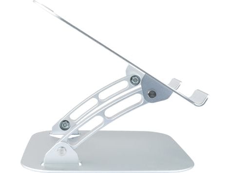 Schwaiger - Ställ för bärbar dator - hopfällbar - 20" - silver