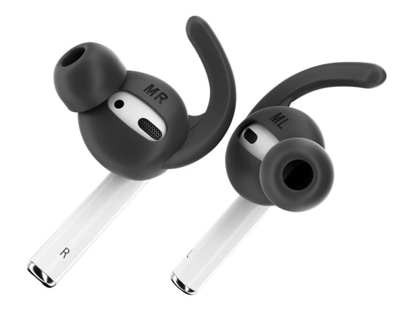 KeyBudz EarBuddyz Ultra - Ørekroker for virkelig trådløse øretelefoner - for Apple AirPods (1. generasjon, 2. generasjon)