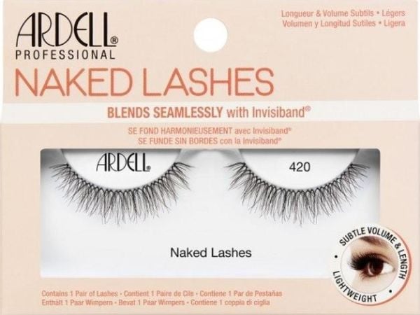 Ardell ARDELL Naked Lashes 420 1 par fransar i svart