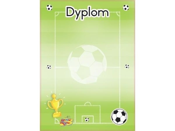 Barne-diplom A4/20 ark Sports field