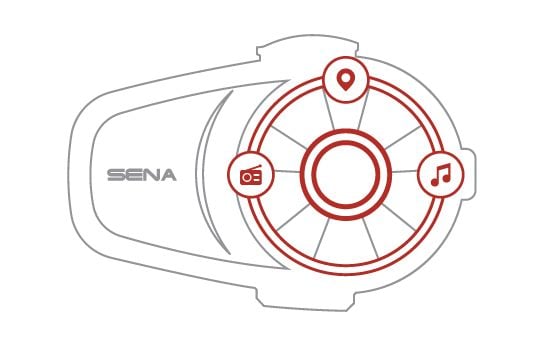 Sena 10S-02, 4 kanaler, 1600 m, A2DP, AVRCP, HFP, HSP, -10 - 55 ° C, Svart, CE, FCC, IC