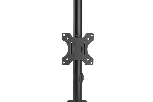 DIGITUS DA-90438 - Stativ - for 2 LCD displays / curved LCD displays - clamp or grommet mount - stål, plastikk - matt svart - skjermstørrelse: innt...