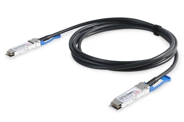 DIGITUS - 100GBase-CR4-direktekoblingskabel - QSFP28 (hann) til QSFP28 (hann) - 2 m
