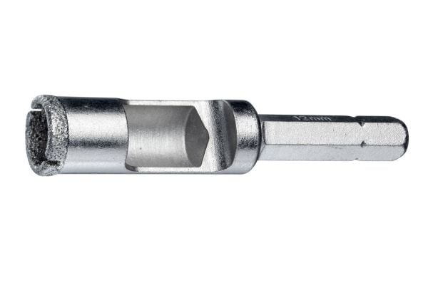 Metabo 627535000, Pora, Timanttiporanterä, Oikeanpuoleinen kierto, 6 mm, 60 mm, Lasi, Marmori, Posliini, Laatta