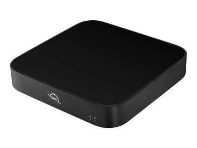 OWC miniStack STX, HDD-/SSD-kotelo, 3.5/5.25", M.2, PCI Express, USB-liitettävyys, Musta