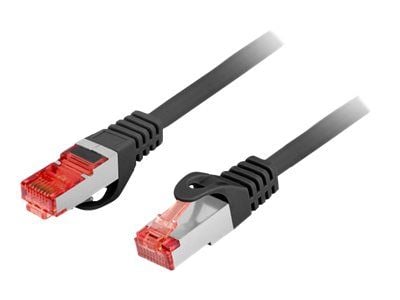 Lanberg PCF6-10CU - Koblingskabel - RJ-45 (hann) til RJ-45 (hann) - 5.7 mm - foliebelagt uskjermet tvinnet kabelpar (F/UTP) - CAT 6 - halogenfri, f...