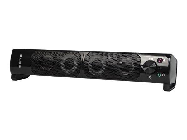 BLOW MS-28, 2-veis, 2.0 kanaler, Ledning & Trådløs, 6 W, 60 - 20000 Hz, Sort