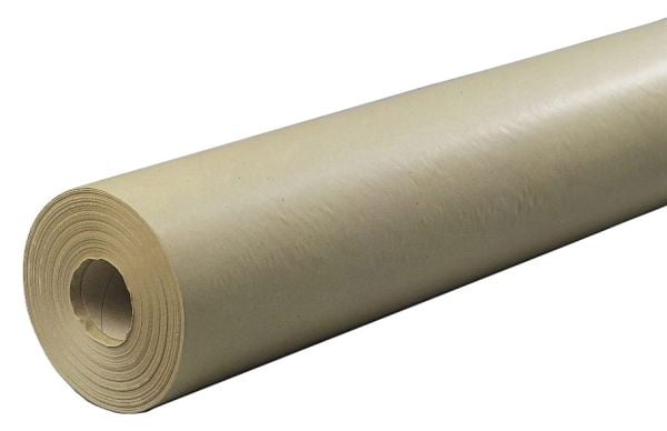 Papir kraft brun 55cmx250mx50g m/paprør 7,5kg Papir kraft brun 55cmx250mx50g m/paprør 7,5kg
