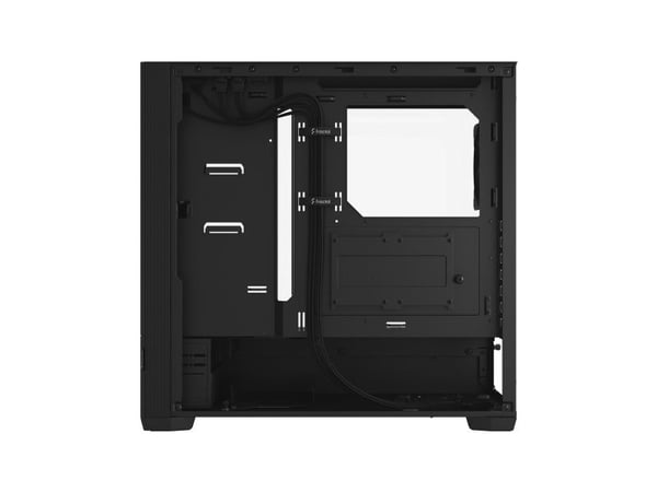 Fractal Design Pop Silent - Tower - ATX - sidepanel med vindu (herdet glass) - ingen strømforsyning (ATX) - sort TG klar fargetone - USB/lyd