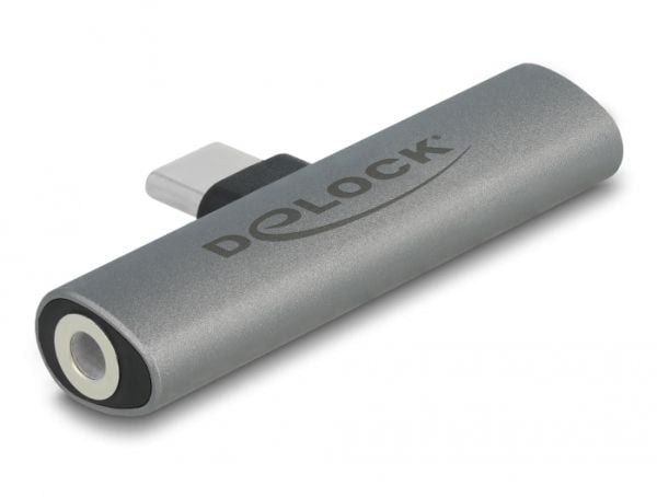 DeLOCK 64186, USB Type-C, USB Type-C + 3.5mm, Naaras, Uros, Suora, Suora