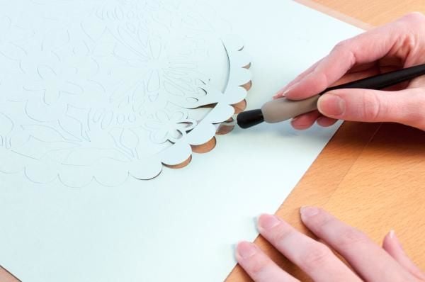 Silhouette TOOL-03-3T, Metalli, Muovi, Musta, Harmaa