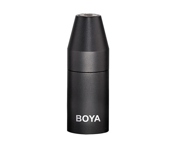BOYA 35C-XLR - Mikrofonadapter - minijakk hunn til XLR3 hann