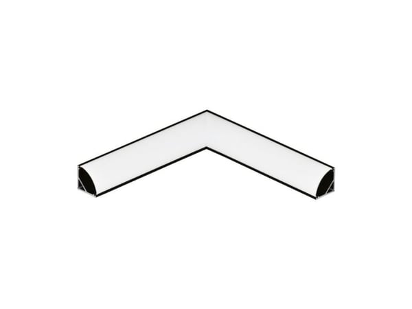 EGLO Corner Profile 1, Modulær profil, Sort, Aluminium, 30 g, 110 mm, 1 stykker