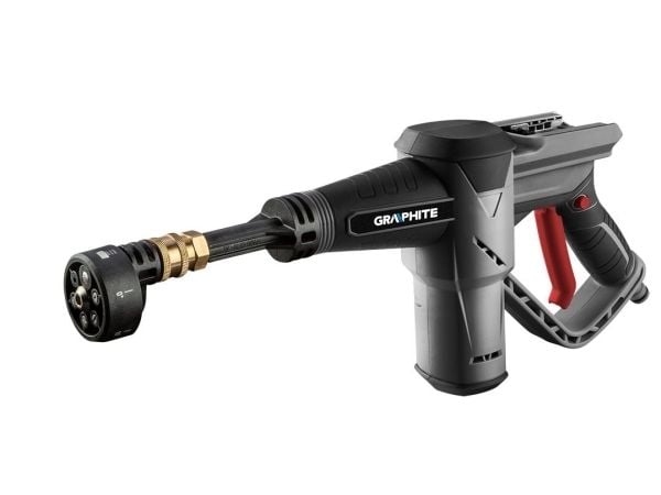 Graphite 58G083, Kompakt, Batteri, Grå, 170 l/t, 24 stang, 70 dB