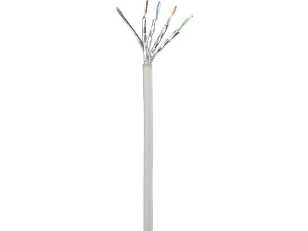 Renkforce RF-5043946, 15 m, Cat6a, S/FTP (S-STP), RJ-45, RJ-45, Grå