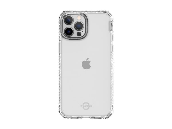 ITSKINS HYBRID_R // CLEAR - Baksidedeksel for mobiltelefon - robust - MagSafe-kompatibel - MagSafe-samsvar - 100 % resirkulert materiale - gjennoms...