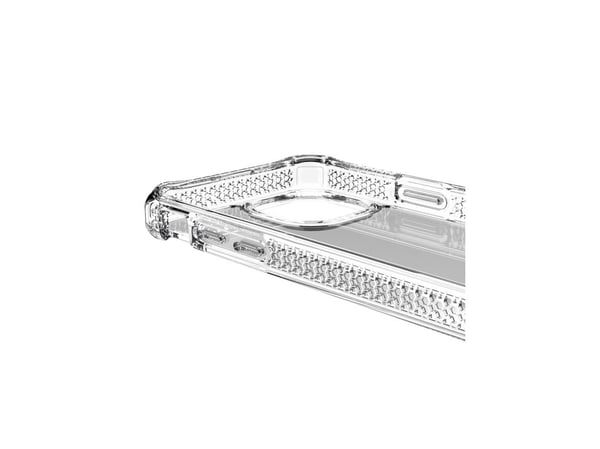 ITSKINS HYBRID_R // CLEAR - Baksidedeksel for mobiltelefon - robust - MagSafe-kompatibel - MagSafe-samsvar - 100 % resirkulert materiale - gjennoms...