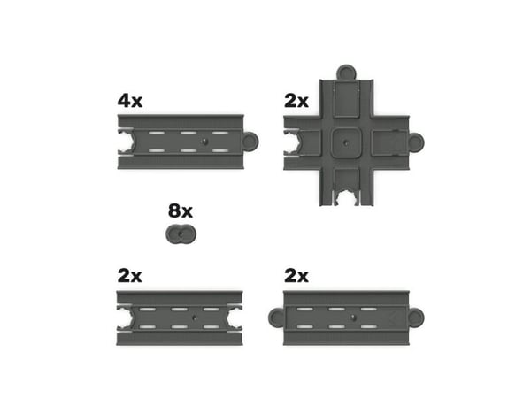 Intelino MINT Railway Extension Short Track Pack