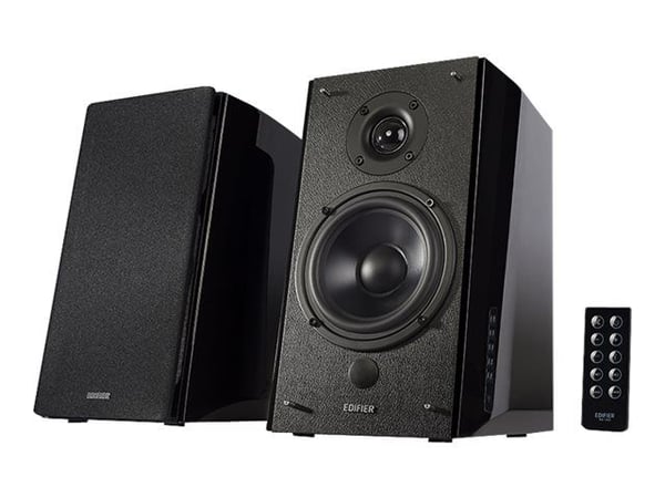 Edifier R2000DB - Høyttalere - bokhylle - trådløs - 120 watt (Total) - toveis - svart