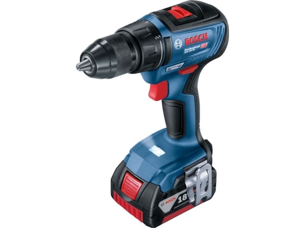 Bormaskin Bosch GSR 18V-50 PROFESSIONAL 18 V 2 x 2 Ah batteri (06019H5004)