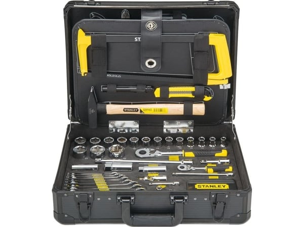 Stanley STMT98109-1, Sort, Gult, 142 verktøy