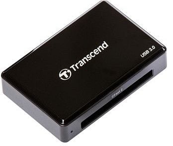 Transcend CFast 2.0 USB3.0, CF, CF-tyyppi II, Musta, CE/FCC/BSMI/KC/RCM/EAC, USB 3.2 Gen 1 (3.1 Gen 1), 5 V, 67,6 mm