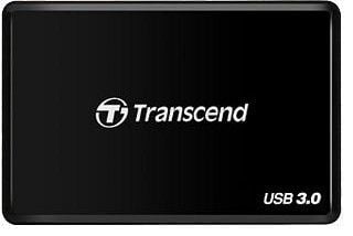 Transcend CFast 2.0 USB3.0, CF, CF-tyyppi II, Musta, CE/FCC/BSMI/KC/RCM/EAC, USB 3.2 Gen 1 (3.1 Gen 1), 5 V, 67,6 mm