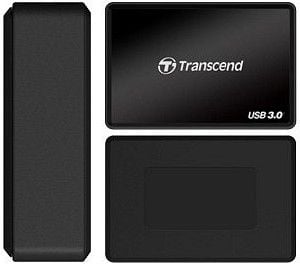 Transcend CFast 2.0 USB3.0, CF, CF-tyyppi II, Musta, CE/FCC/BSMI/KC/RCM/EAC, USB 3.2 Gen 1 (3.1 Gen 1), 5 V, 67,6 mm