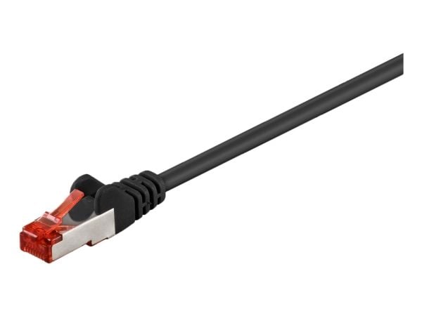 Goobay CAT 6-200 SSTP PIMF Svart 2m, 2m, RJ-45, RJ-45