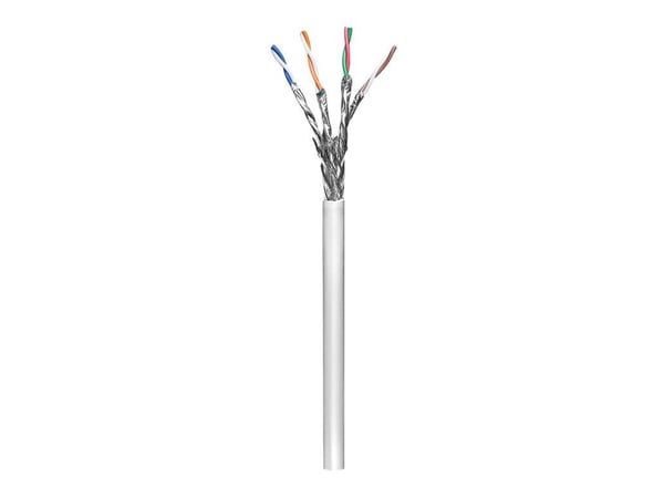 Goobay 93955, 100 m, Cat6, SF/UTP (S-FTP), Grå