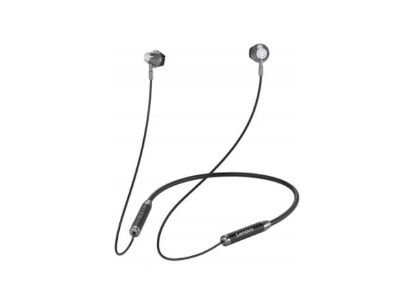 Lenovo Moving-Coil HE06 hörlurar (svarta)