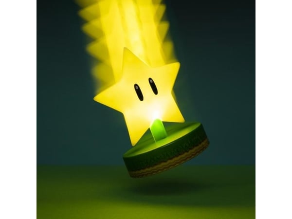Paladone SUPER MARIO hahmo - SUPER STAR valaiseva hahmo