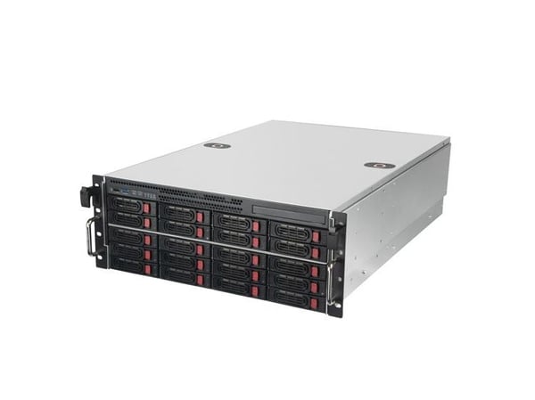 SilverStone RM43-320-RS - Rackmonterbar - 4U - utvidet ATX / SSI EEB - SATA/SAS - hot-swap (ATX / PS/2) - USB