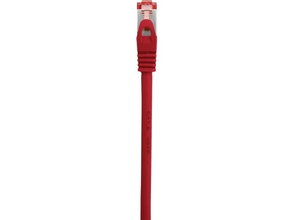 Renkforce RF-5136974, 1 m, Cat6a, S/FTP (S-STP), RJ-45, RJ-45, Rød