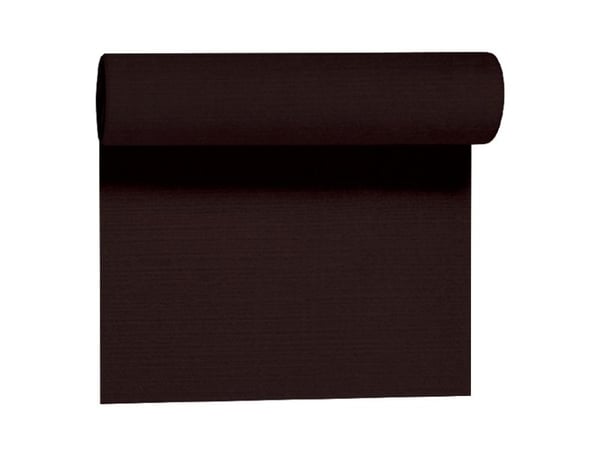 Duni Tête-a-tête - Bordskinne - Størrelse 41 cm x 24 m - avhendbar - svart