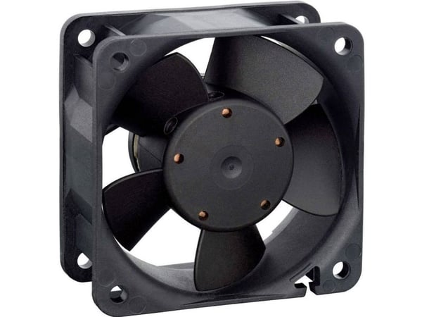 EBM Papst 612 NGLE Aksialvifte 12 V/DC 19 m³/t (L x B x H) 60 x 60 x 25 mm