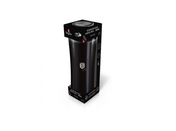 Berlinger Haus BH/6405, Enkelt, 0,5 L, Grå, Plast, Rustfritt stål, Kop, Kaffe