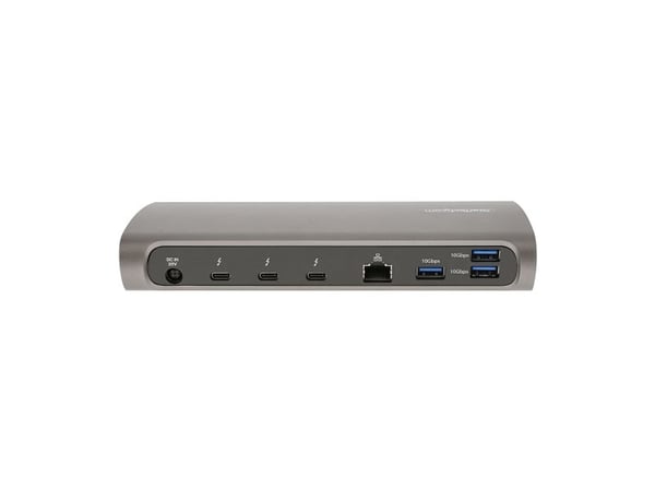 Startech Thunderbolt 4 Dock, 96W Power Delivery, Single 8K/Dual Monitor 4K 60Hz, 3xTB4/USB4 ports, 4xUSB-A, SD, GbE, Thunderbolt 4 Docking Station ...