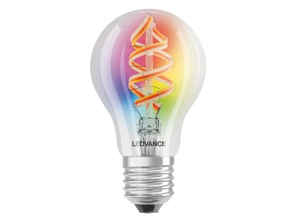 LEDVANCE SMART+ - LED-filamentlyspære - form: A60 - E27 - 4.5 W (ekvivalent 30 W) - klasse G - varmt hvitt lys - 2700 K - gjennomsiktig