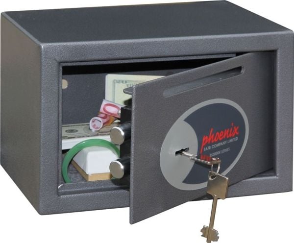 Phoenix Safe Co. Vela SS0801KD, 10 l, Grafitt, Nøkkel, Stål, 310 mm, 200 mm