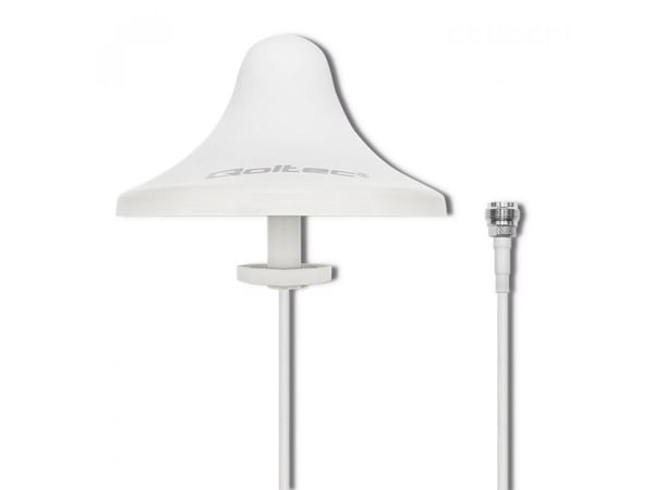Qoltec - Antenne - Kuppel - Wi-Fi - 5 dBi - rundtstrålende - innendørs