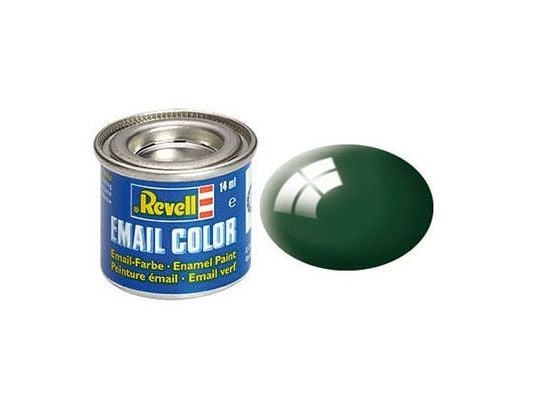 Emalj 14 ml, havsgrön blank