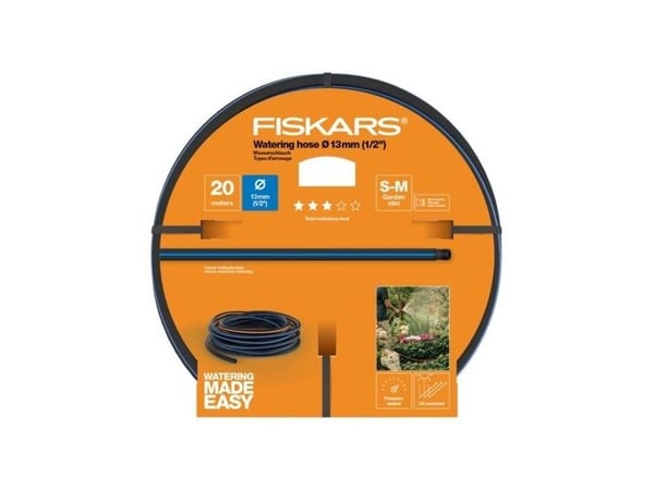 Fiskars vannslange 13mm (1/2") 20m Q3, 1027102