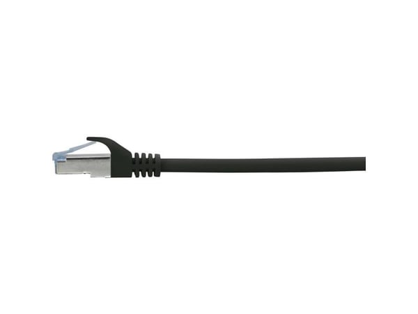Renkforce RF-5044042, 1 m, Cat6a, S/FTP (S-STP), RJ-45, RJ-45, Sort