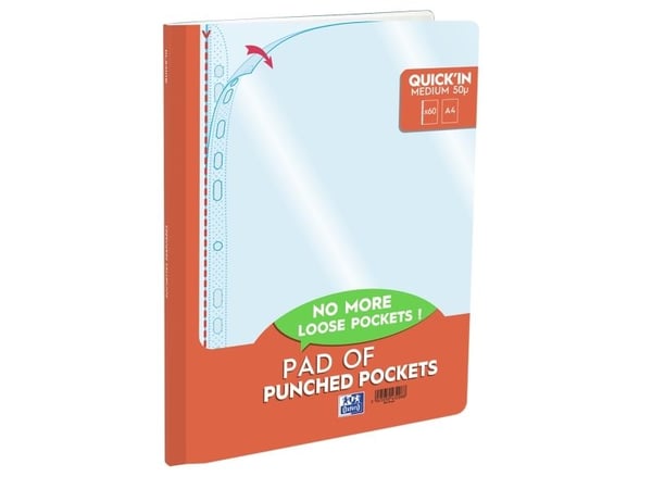 60 PPOCK OXFQKIN PAD A4 PP50SMO CLR englanniksi