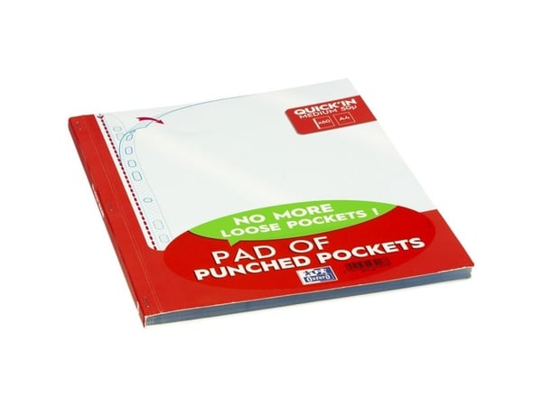 60 PPOCK OXFQKIN PAD A4 PP50SMO CLR engelsk